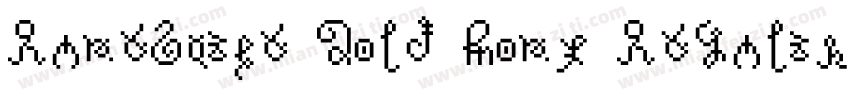 RuneScape Bold Font Regular字体转换